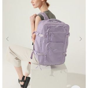 Calpak Terra 26L Laptop Duffel Backpack - purple amethyst